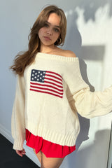 American Beauty Sweater-Cream