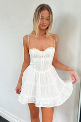 Chateau Dress-White