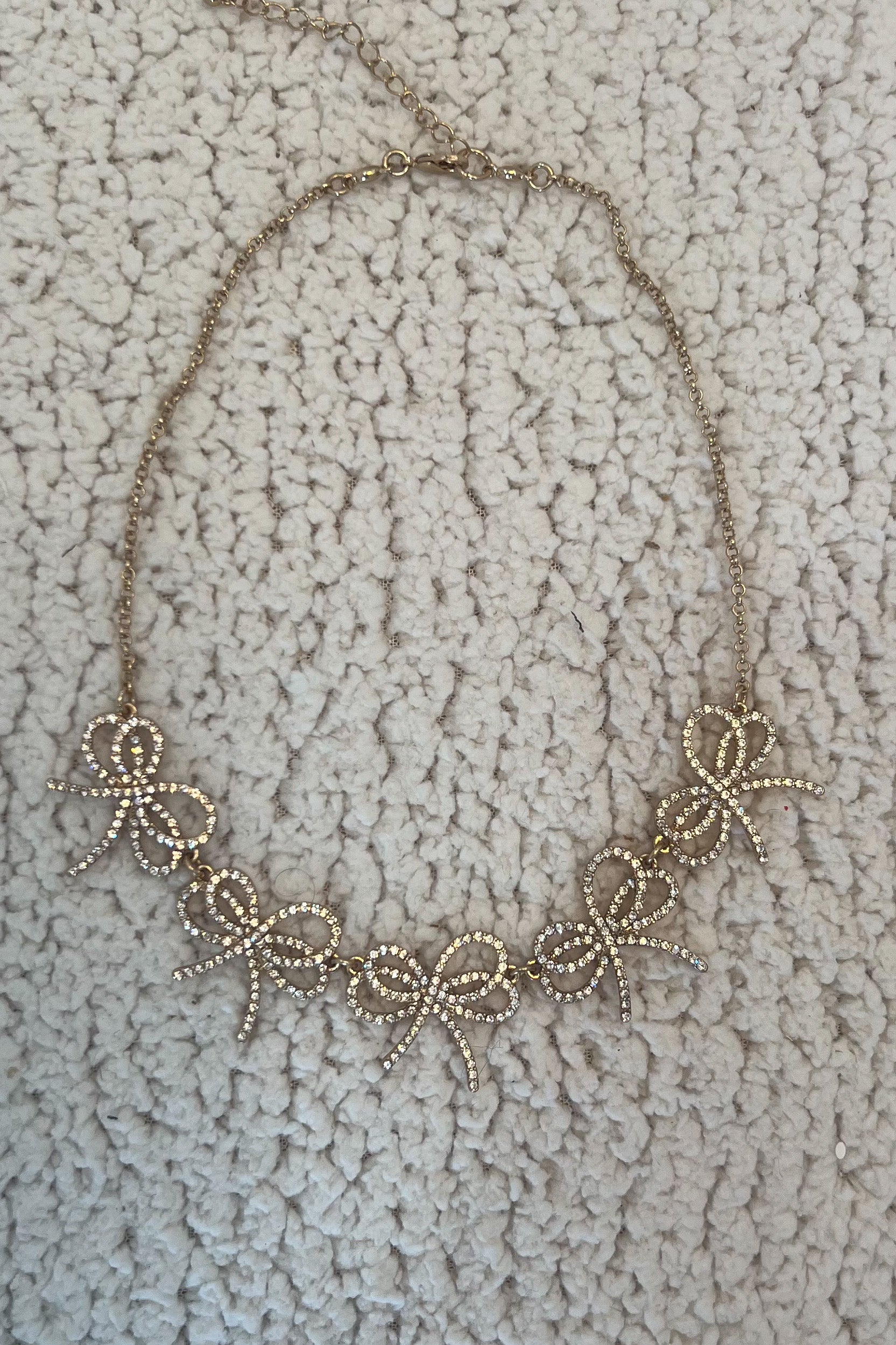 String of Bows Necklace