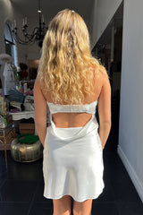 Aster Dress-White