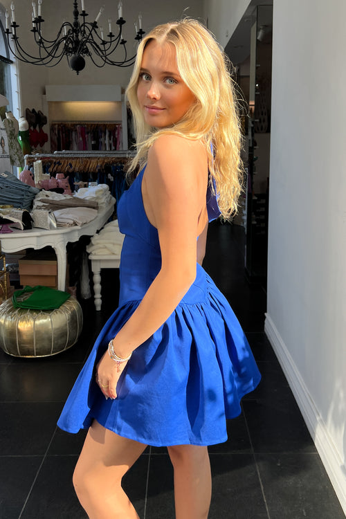 Sabrina Dress-Royal Blue