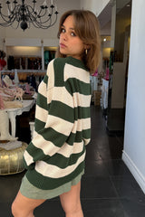 Montana Sweater-Forest/Ivory