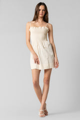 Ashley Dress-Ecru