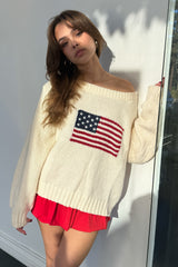 American Beauty Sweater-Cream