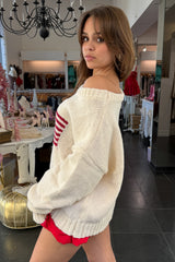 American Beauty Sweater-Cream