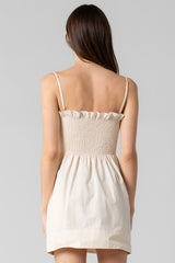 Ashley Dress-Ecru