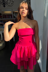 Princesa Dress-Fuchsia