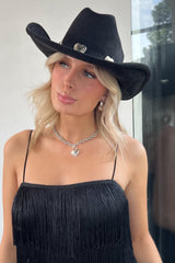 Heartland Cowgirl Hat-Black