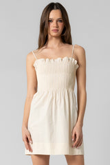 Ashley Dress-Ecru