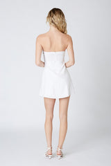 Catania Dress-White