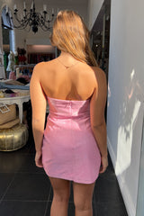 Livorno Sparkle Dress-Pink