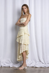 Amelie Maxi Dress-Butter
