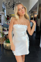 Aster Dress-White