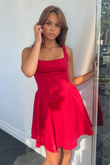 Date Night Dancin Dress-Red