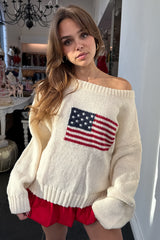 American Beauty Sweater-Cream