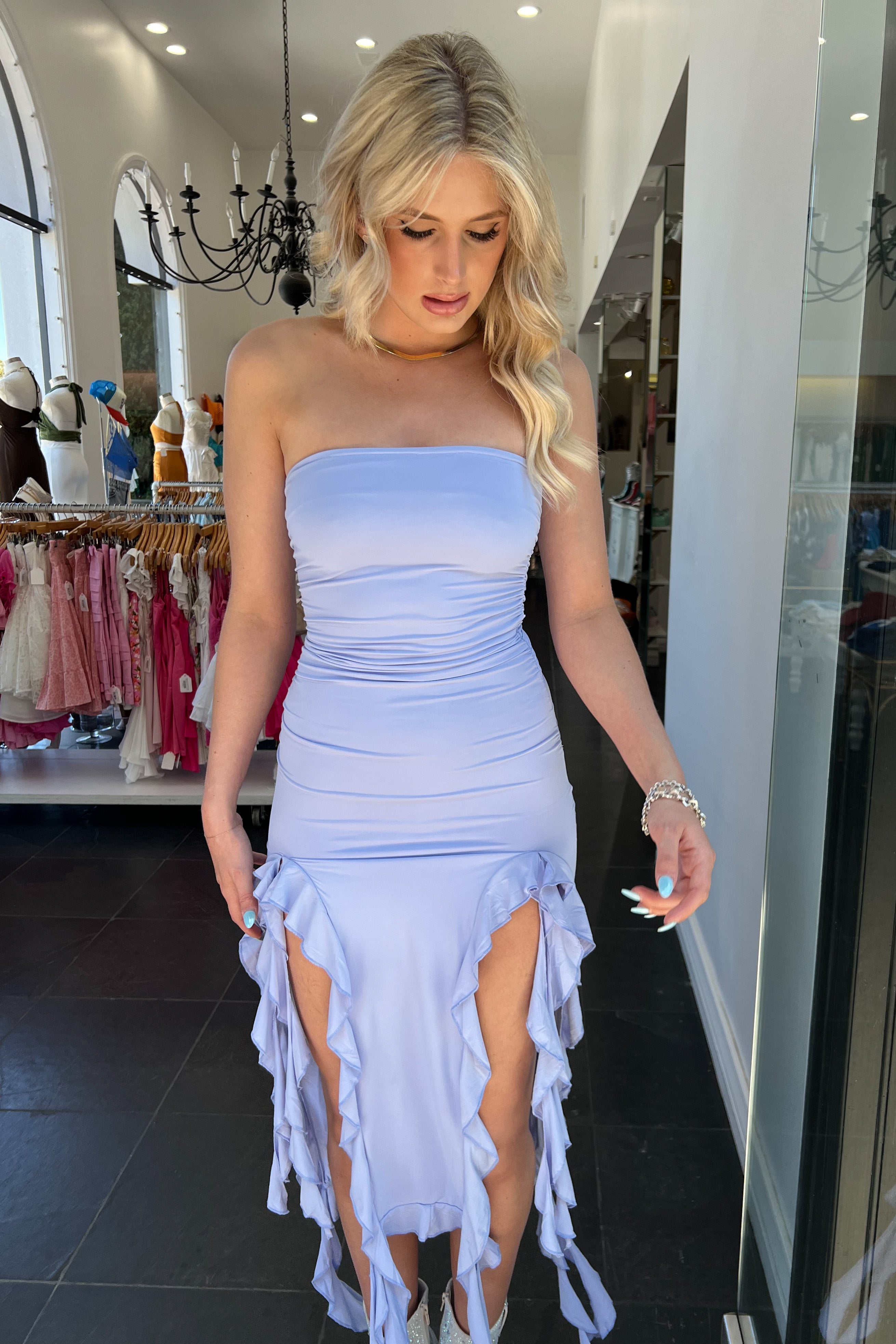 Cape Town Maxi Dress-Wisteria