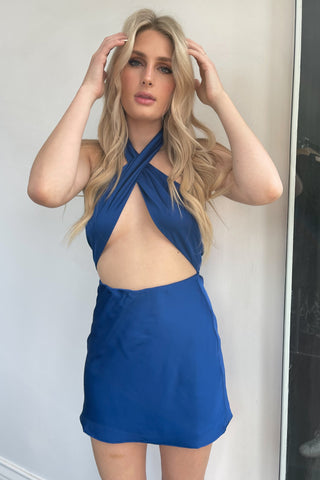 Cyprus Maxi Dress-Blue