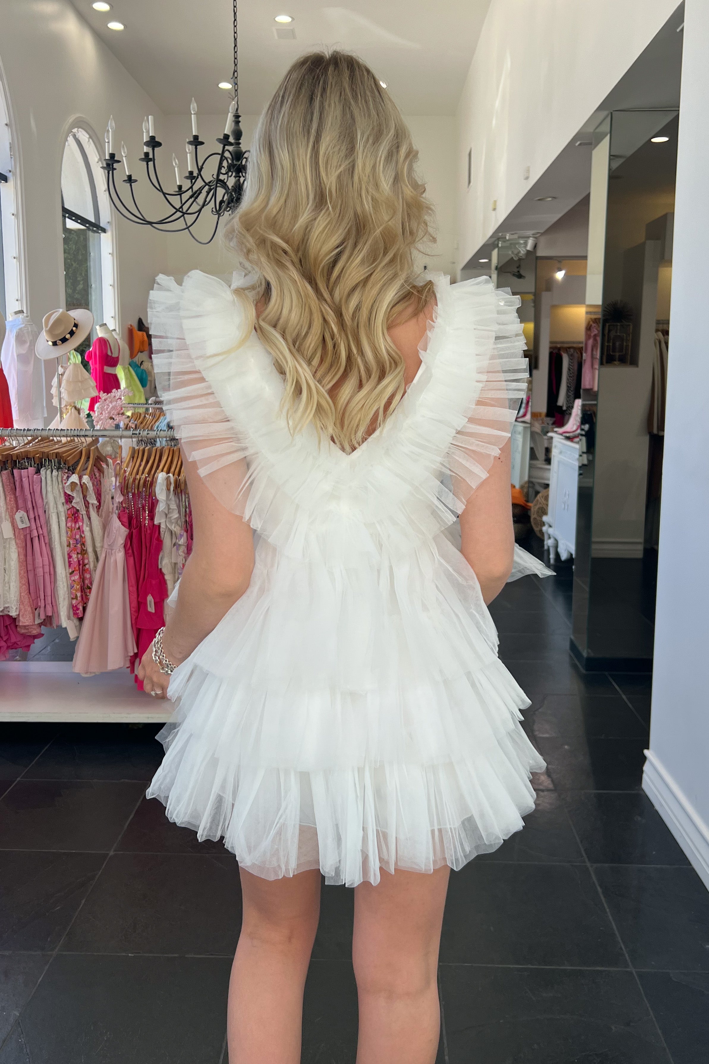 Babygirl Dress-White