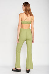 Life Is Beautiful Pant Set-Meadow Green