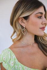 Rare Hearts Earrings-Green