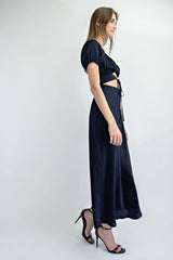 Night Moves Dress-Navy