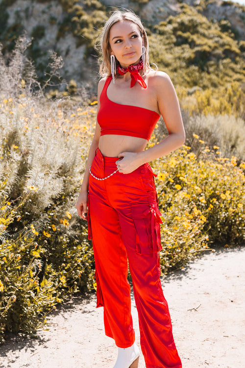 She Bad Top-Red
