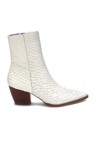 Live + Learn Western Boots-Cream