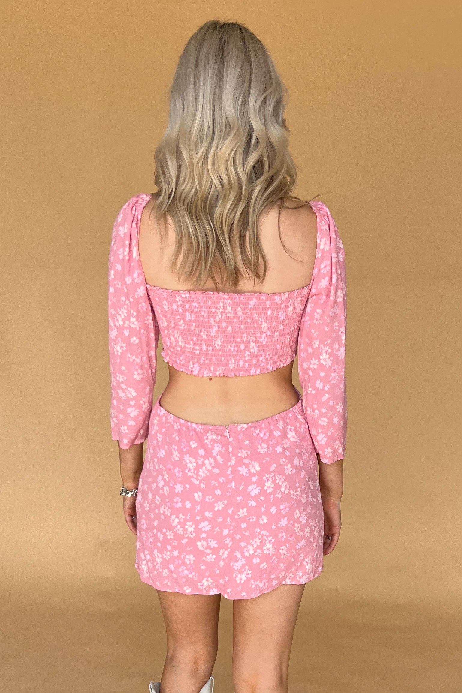 Shape Of You Dress-Pink