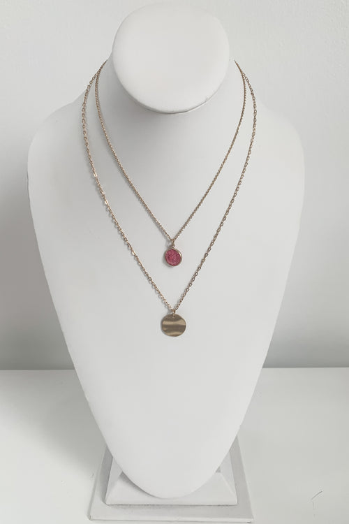 Pink Noise Necklace