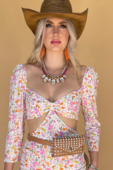 Rhinestone Cowgirl Fanny Pack-Saddle