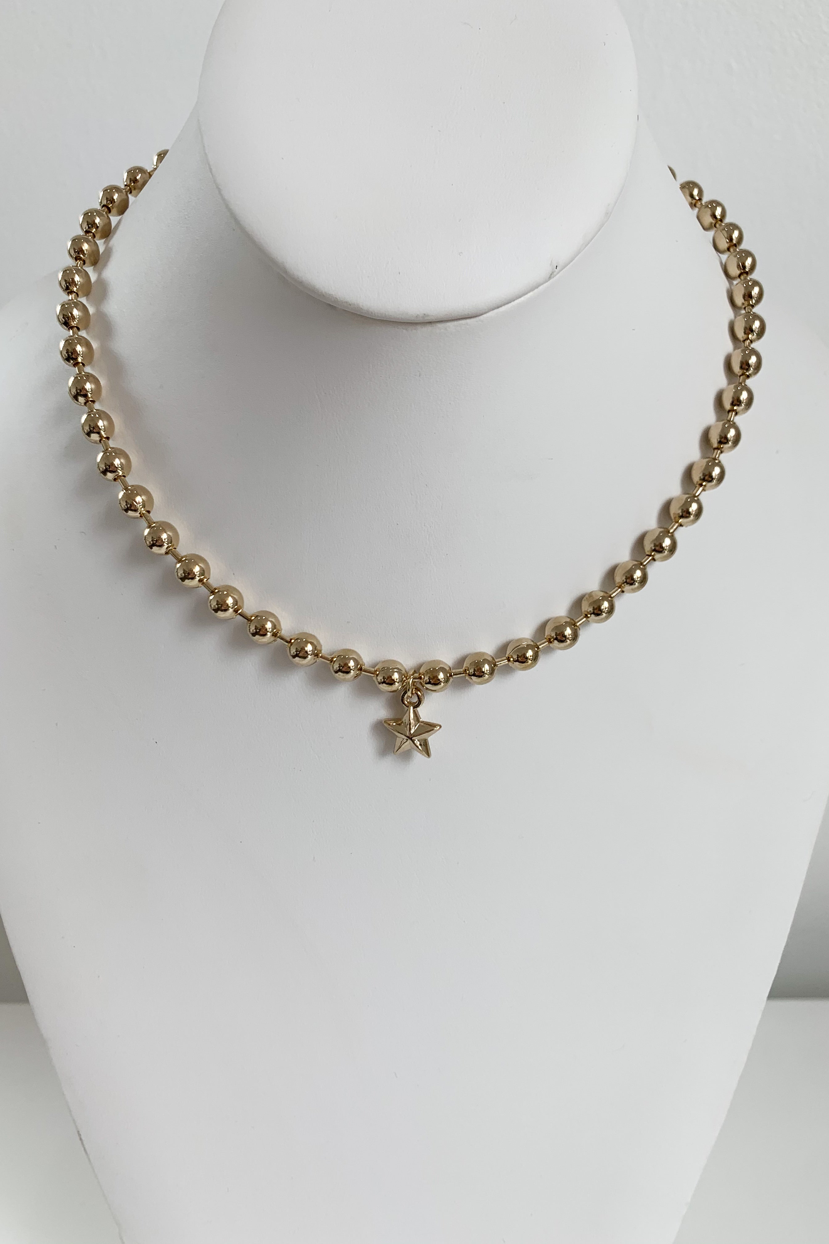 Rewrite The Stars Necklace-Gold