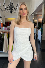 Homecoming Queen Dress-White