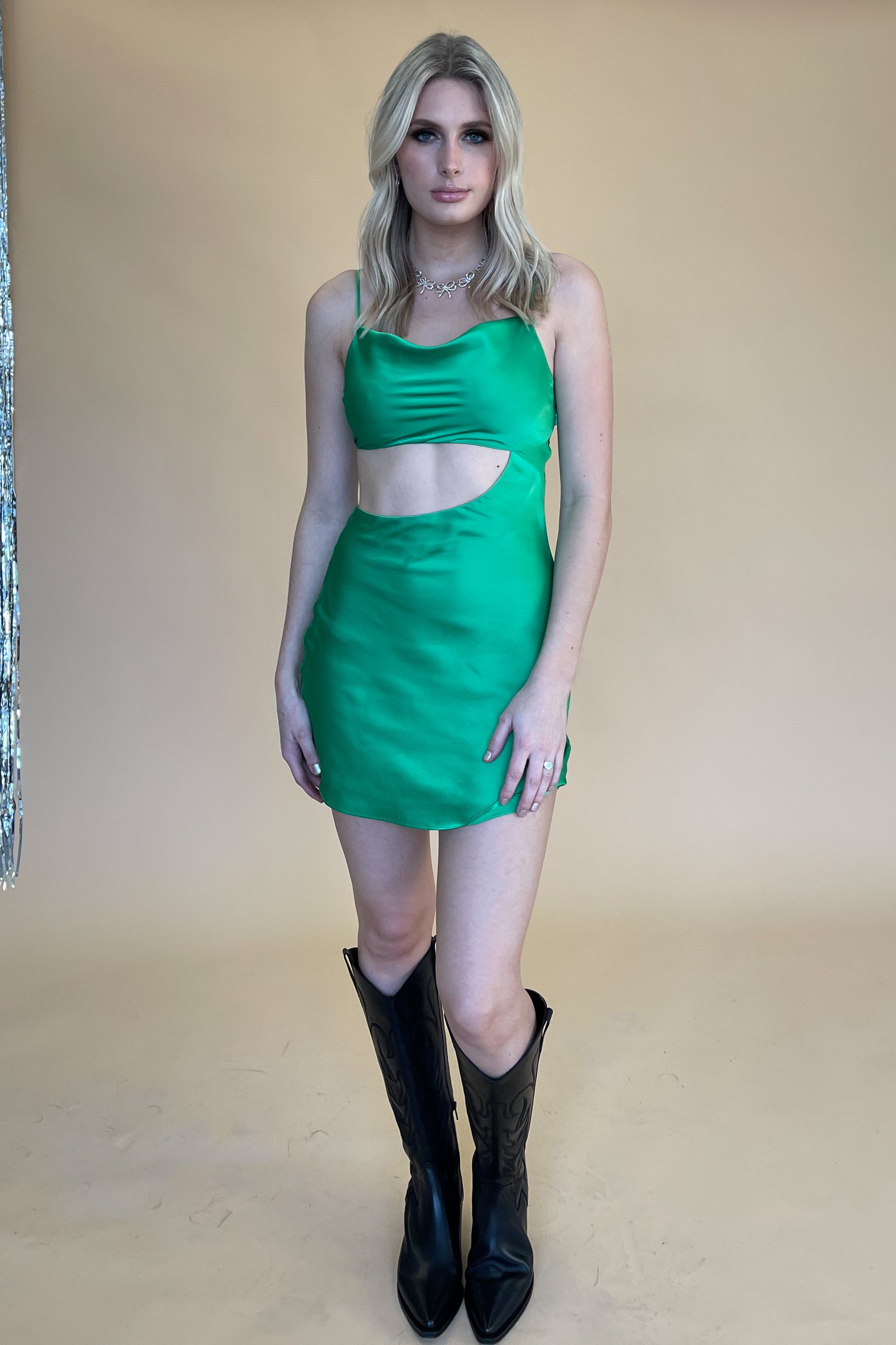 Dream In Color Mini Dress-Kelly