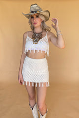 Carolina Beach Dress Set-Off White
