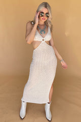 Soak Up The Sun Maxi Dress-Off White