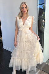 Wedding In Como Dress-Cream