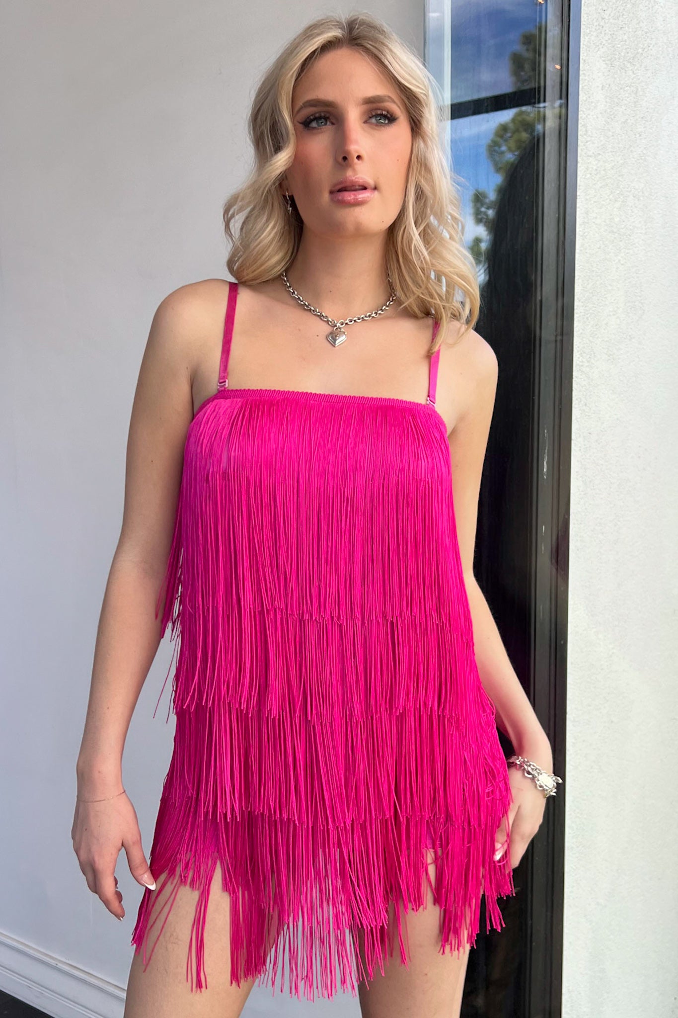 Musgraves Dress-Hot Pink