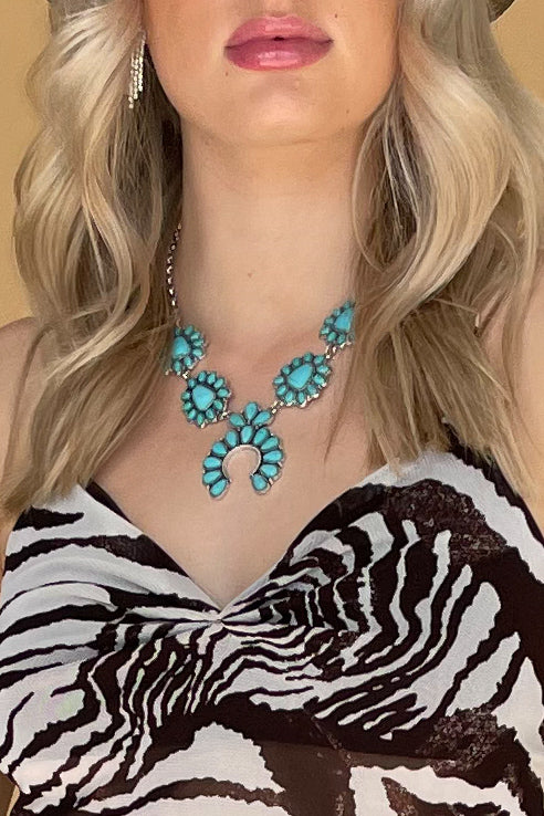 Rare Find Necklace-Turquoise