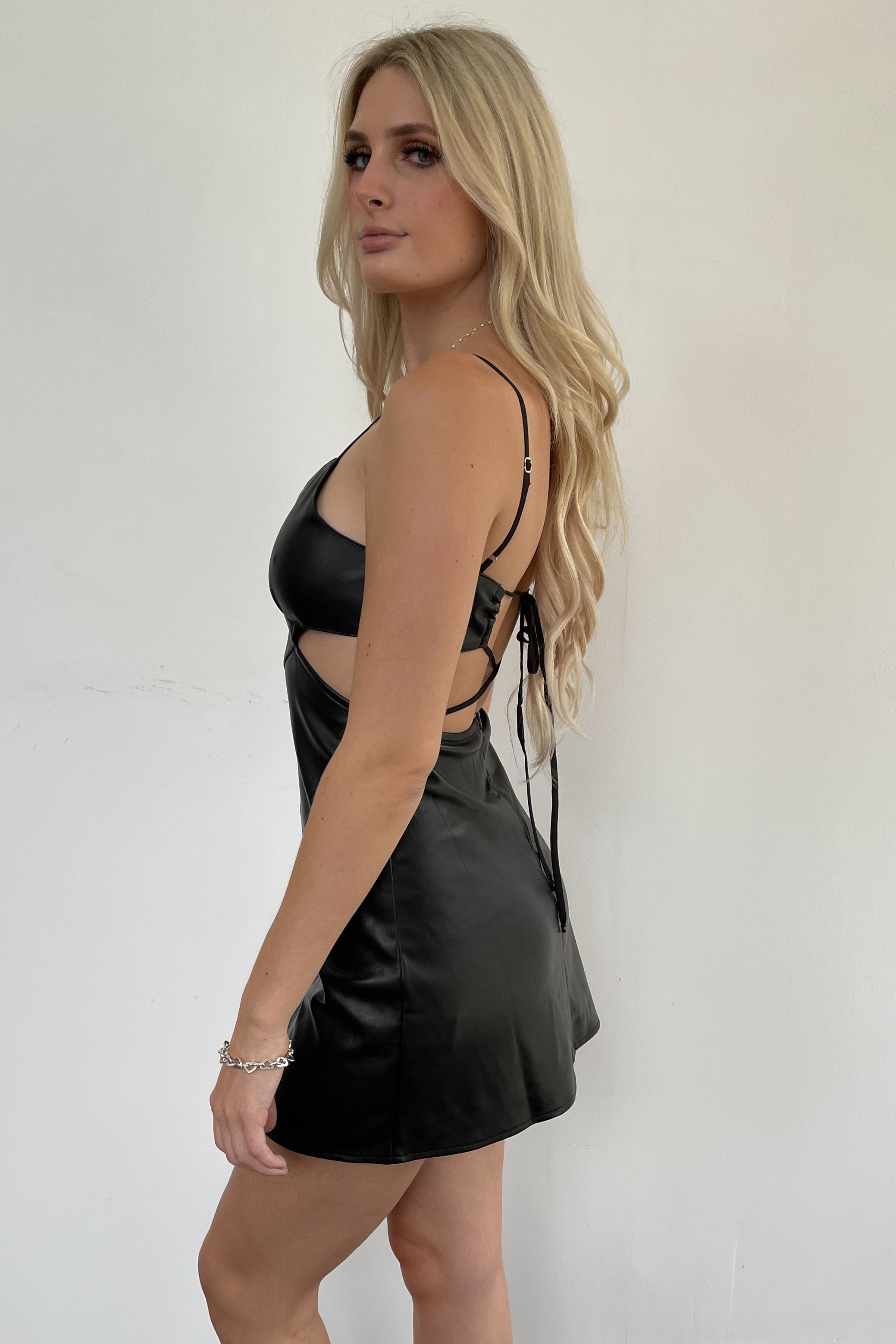 Iggy Mini Dress-Black