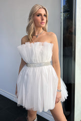 Bachelorette Dress-White