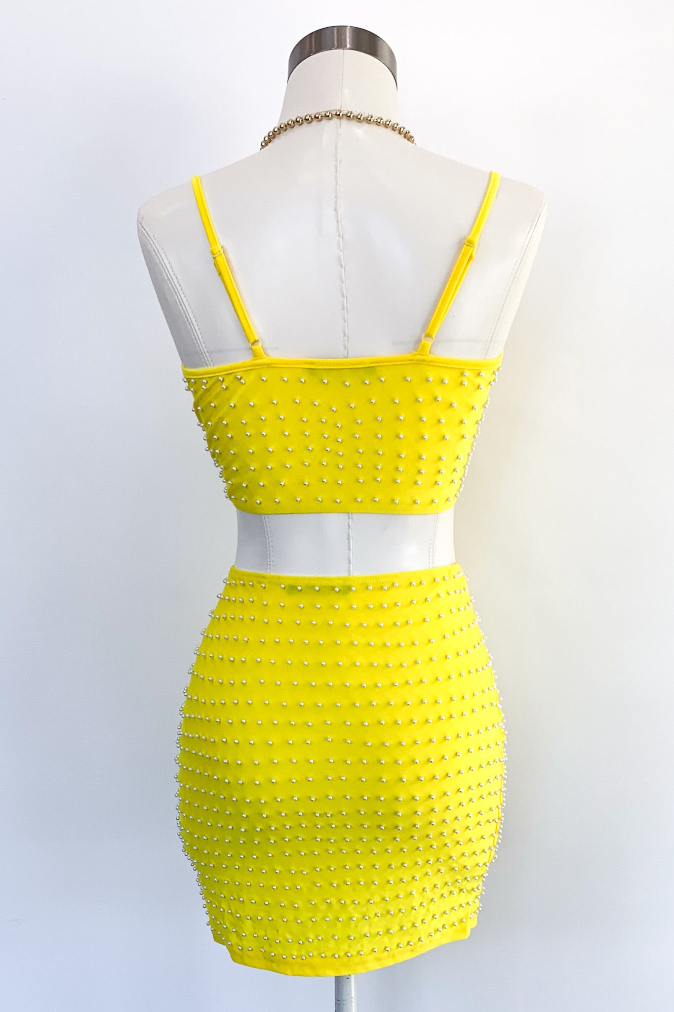 Tenille Dress Set-Yellow
