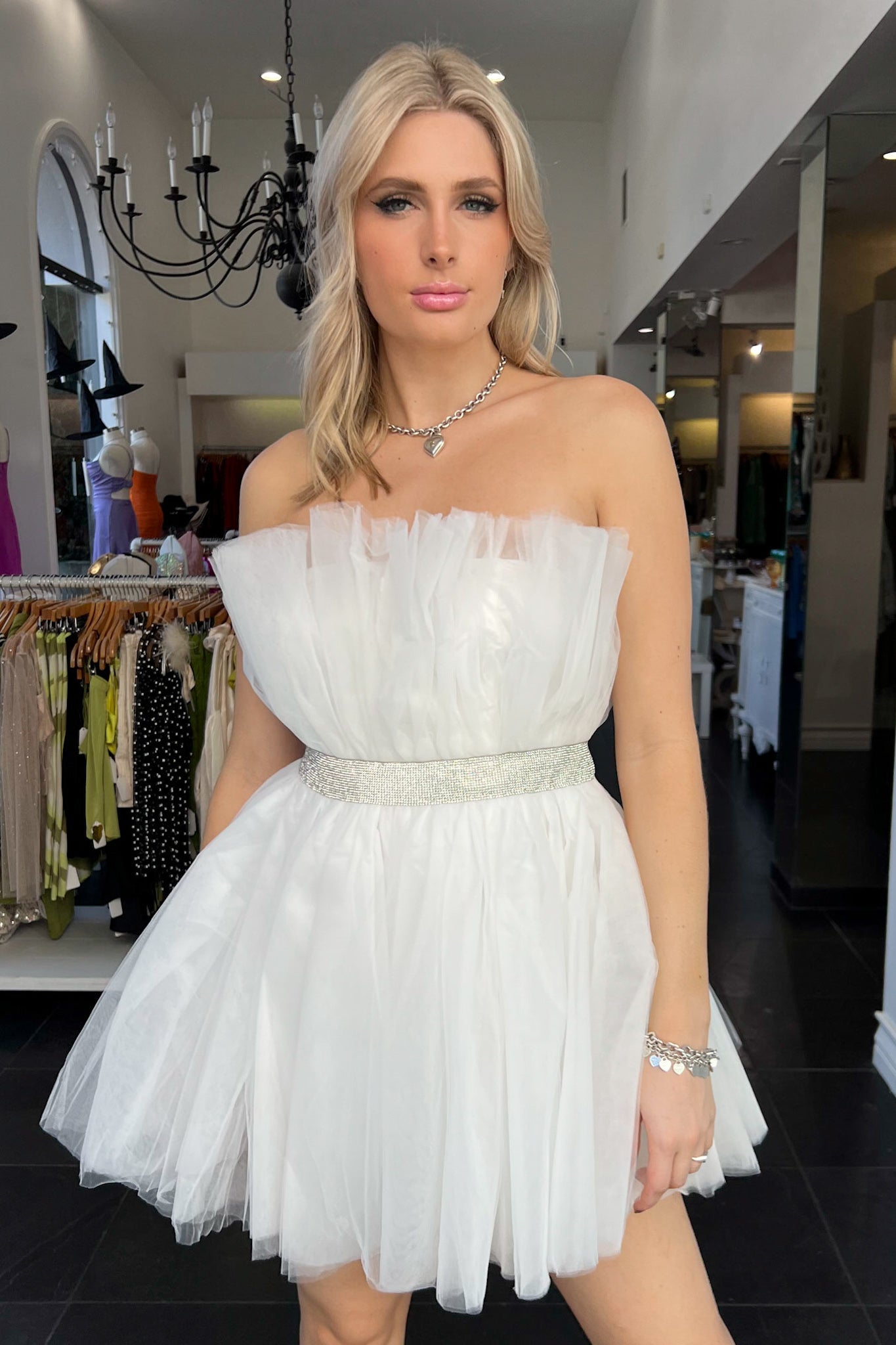 Bachelorette Dress-White