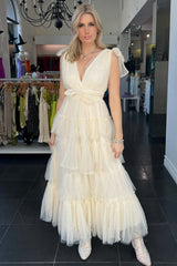 Wedding In Como Dress-Cream