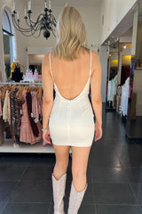 Party Girl Dress-White
