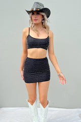 Tenille Dress Set-Black