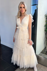 Wedding In Como Dress-Cream