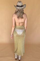 Desert Mirage Skirt-Gold