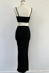 Tulum Maxi Dress-Black