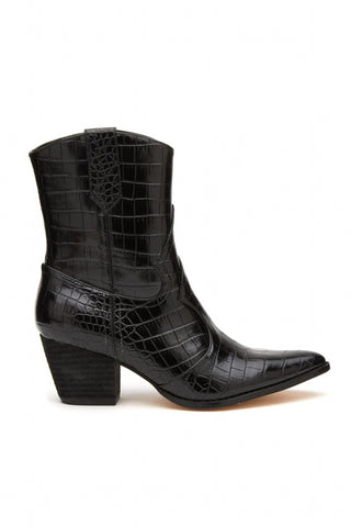 Matisse Caty Ankle Boot-Black Snake