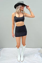 Tenille Dress Set-Black